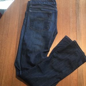 Gap real straight jeans size 26/2r